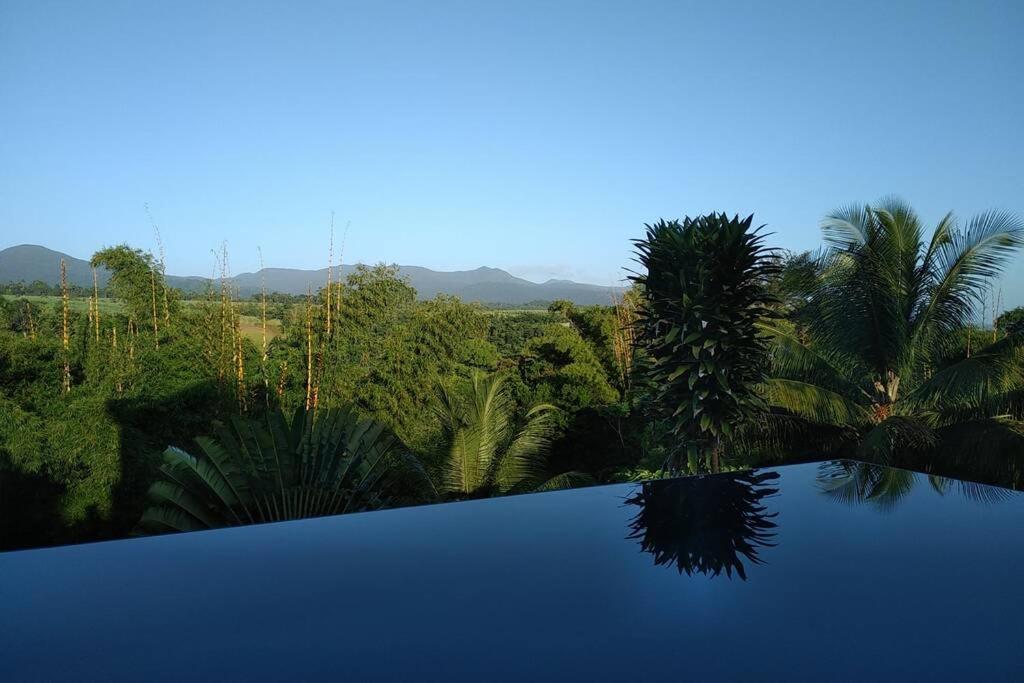 Villa Kumquat Avec Piscine Et Vue Sur Les Montagnes Petit-Bourg Exterior foto
