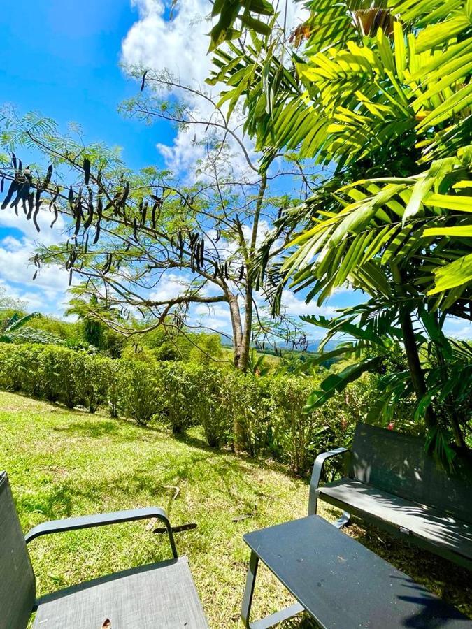 Villa Kumquat Avec Piscine Et Vue Sur Les Montagnes Petit-Bourg Exterior foto